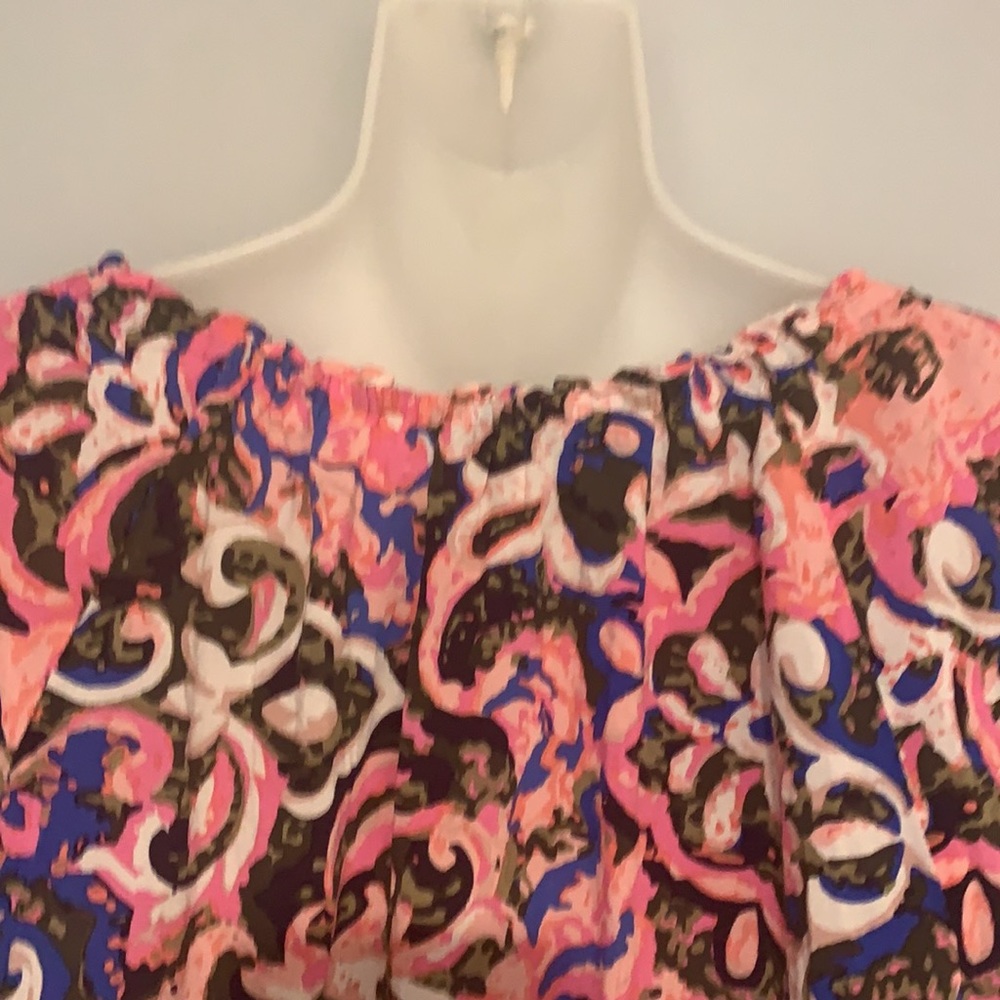 TALBOTS Floral Flowy Top - Picture 6 of 8